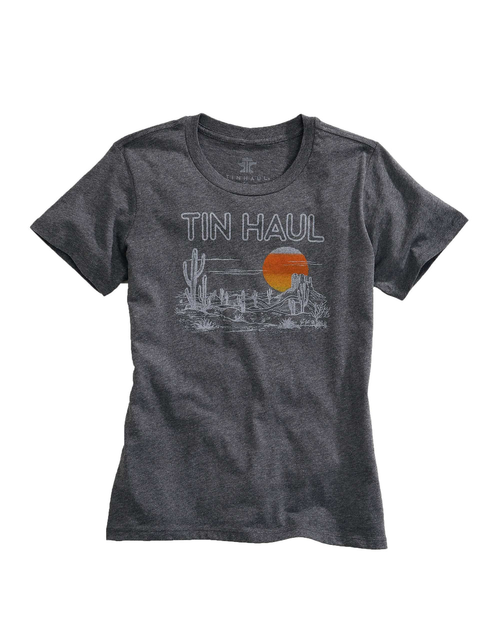 Tin Haul WOMENS LONG SLEEVE KNIT TIN HAUL DESERT SCENERY SHIRT - Tin Haul - Flyclothing LLC