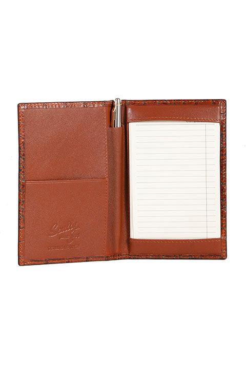 Scully DARK BRN FOLDING JOTTER - Scully Leather