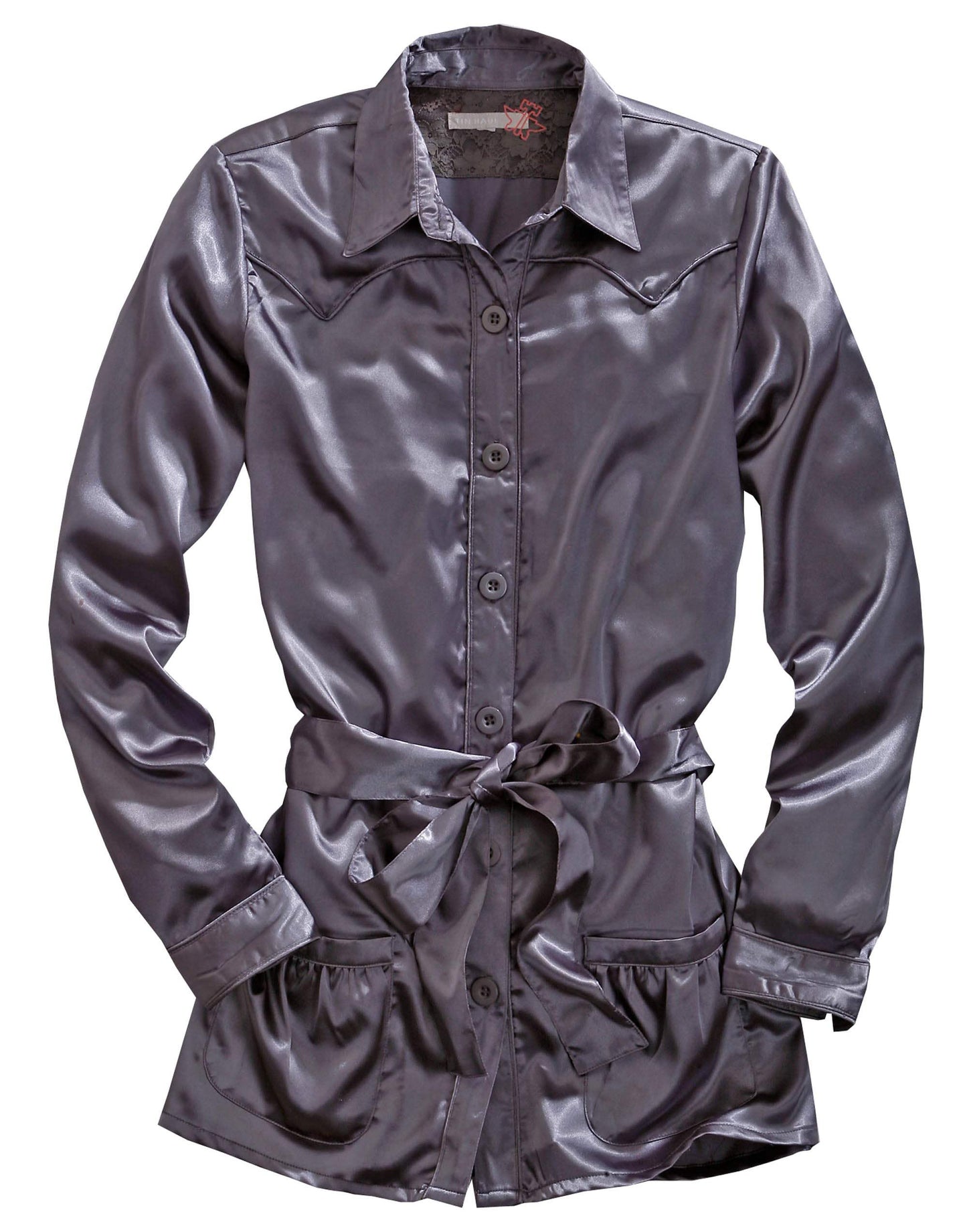 Tin Haul WOMENS LONG SLEEVE WESTERN BLOUSE - Tin Haul - Flyclothing LLC