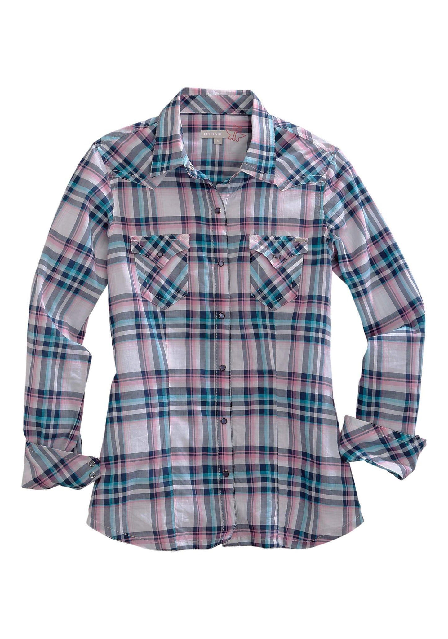 Tin Haul WOMENS LONG SLEEVE WESTERN SNAP SHIRT - Tin Haul - Flyclothing LLC