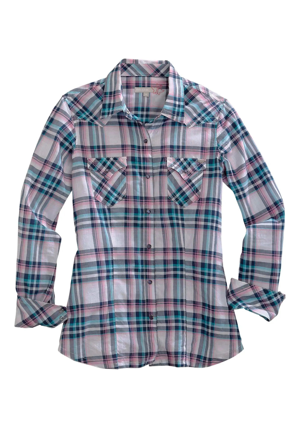 Tin Haul WOMENS LONG SLEEVE WESTERN SNAP SHIRT - Tin Haul