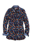 Tin Haul WOMENS LONG SLEEVE WESTERN SNAP SHIRT - Tin Haul