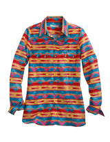 Tin Haul WOMENS LONG SLEEVE BLOUSE - Tin Haul - Flyclothing LLC