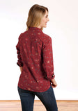 Tin Haul WOMENS LONG SLEEVE SNAP SANTA FE SUN WESTERN SHIRT - Tin Haul - Flyclothing LLC