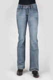 Tin Haul WOMENS BLUE EMBROIDERY BACK POCKET JEANS - Flyclothing LLC
