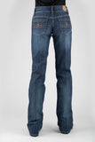 Tin Haul WOMENS DOUBLE X LOOP EMBROIDERY ON BACK POCKET JEANS - Flyclothing LLC