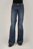 Tin Haul WOMENS DOUBLE LOOP GOLD STITCHING ON BACK POCKET JEANS - Tin Haul - Flyclothing LLC