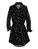 Tin Haul WOMENS WESTERN DITSY  LONG SLEEVE SHIRT DRESS