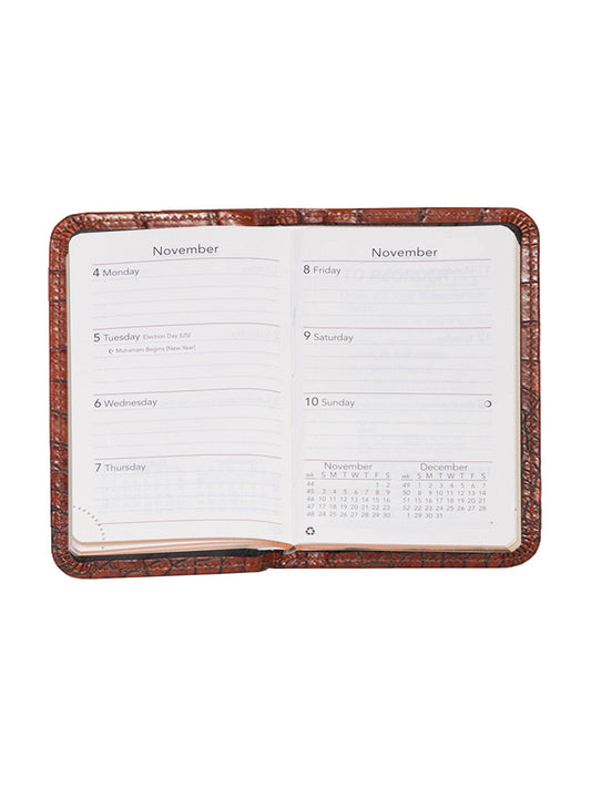 Scully DARK BRN RULED PERSONAL NOTER - Scully Leather