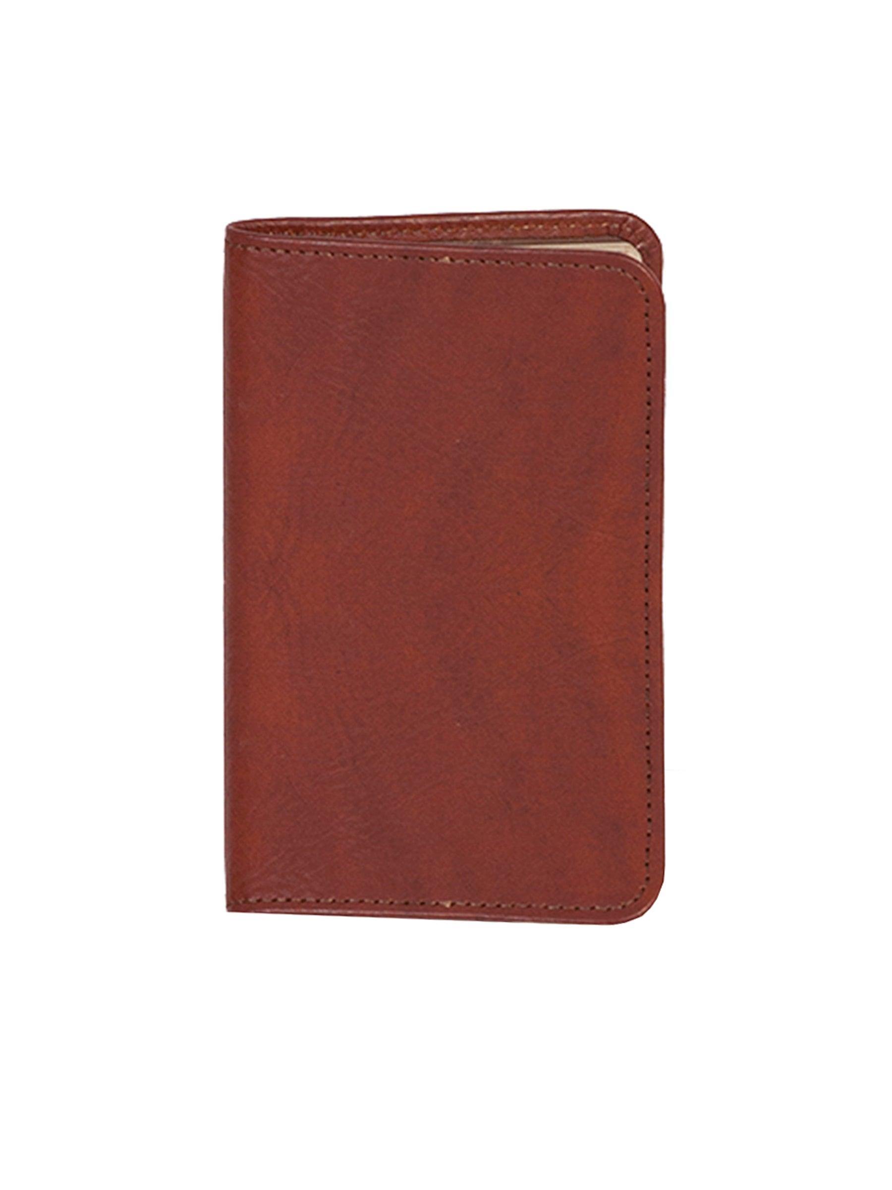 Scully COGNAC RULED PERSONAL NOTER - Scully Leather