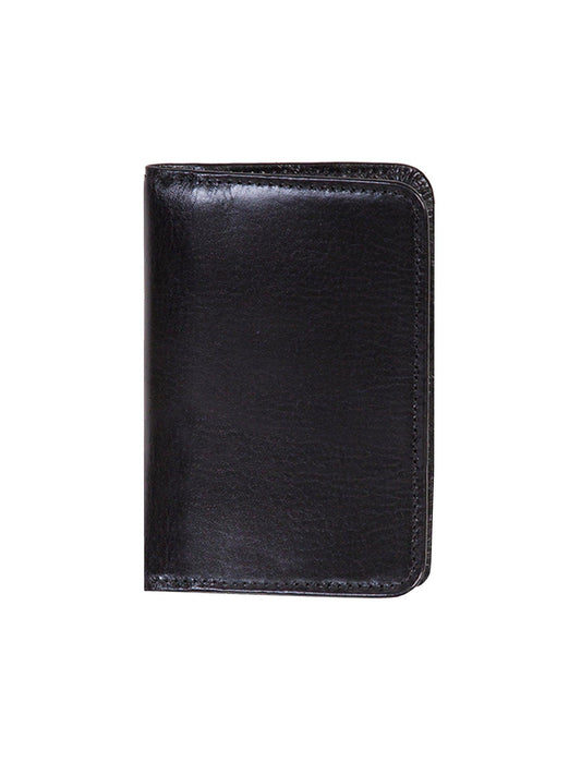 Scully Leather Black Italian Leather Personal Phone/Address - Flyclothing LLC