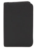 Scully Leather Black Soft Plonge Leather Personal Phone/Address - Scully Leather