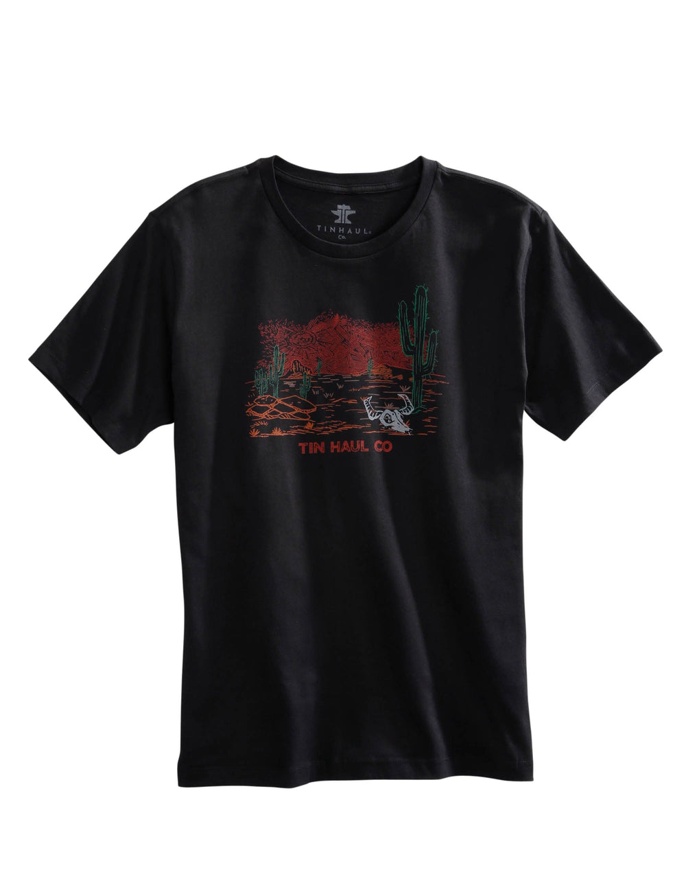 Tin Haul MENS KNIT TIN HAUL NIGHT DESERT SCENE SCREEN T-SHIRT - Tin Haul