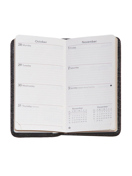 Scully BLACK POCKET PHONE/ADDRESS - Scully Leather