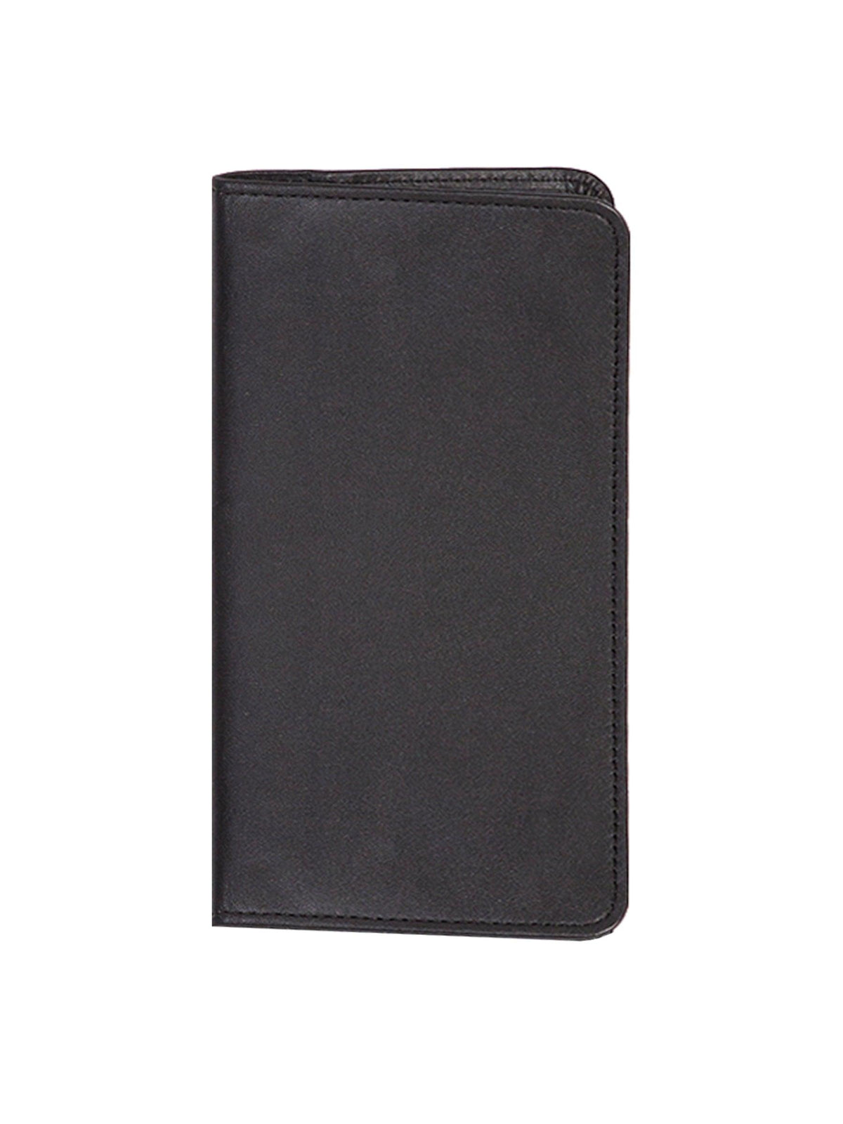 Scully Leather Black Soft Plonge Leather Blank Pocket Notebook - Flyclothing LLC