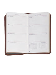 Scully CHOCOLATE POCKET WEEKLY PLANNER - Scully Leather
