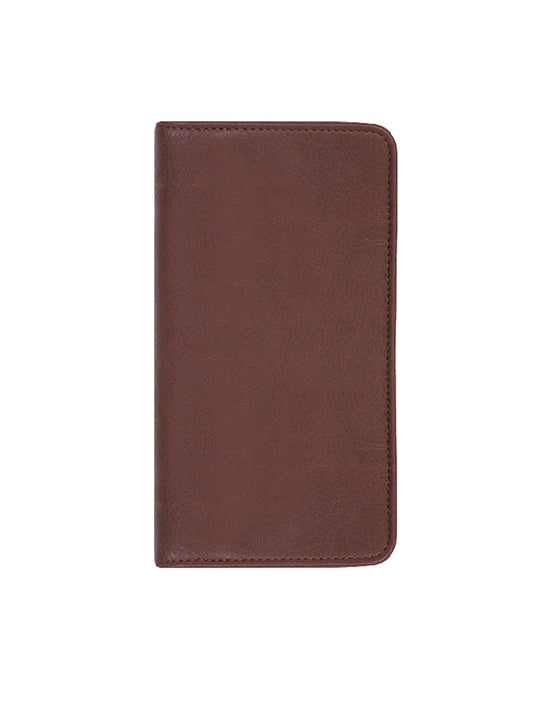 Scully CHOCOLATE BLANK POCKET NOTEBOOK - Scully Leather