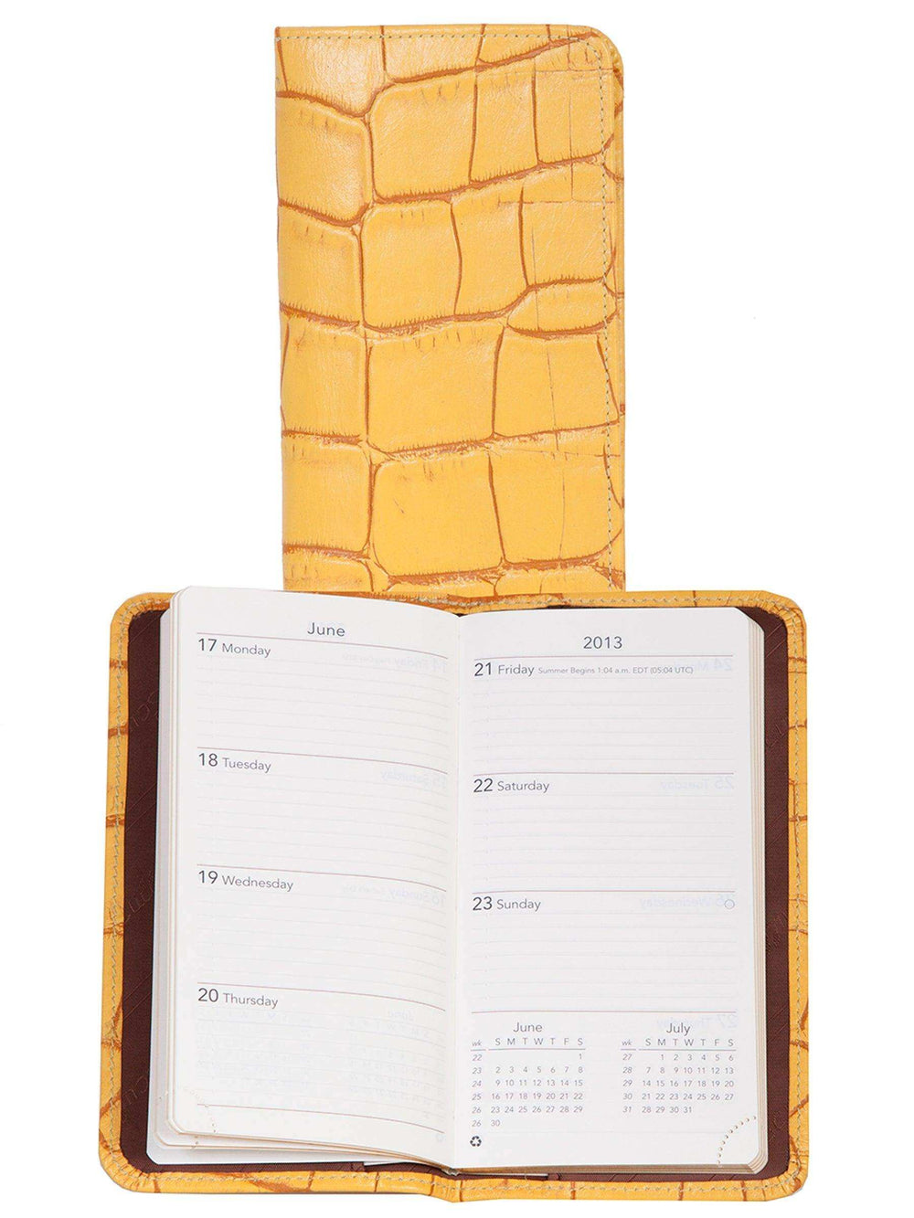 Scully YELLOW POCKET PHONE/ADDRESS - Scully Leather