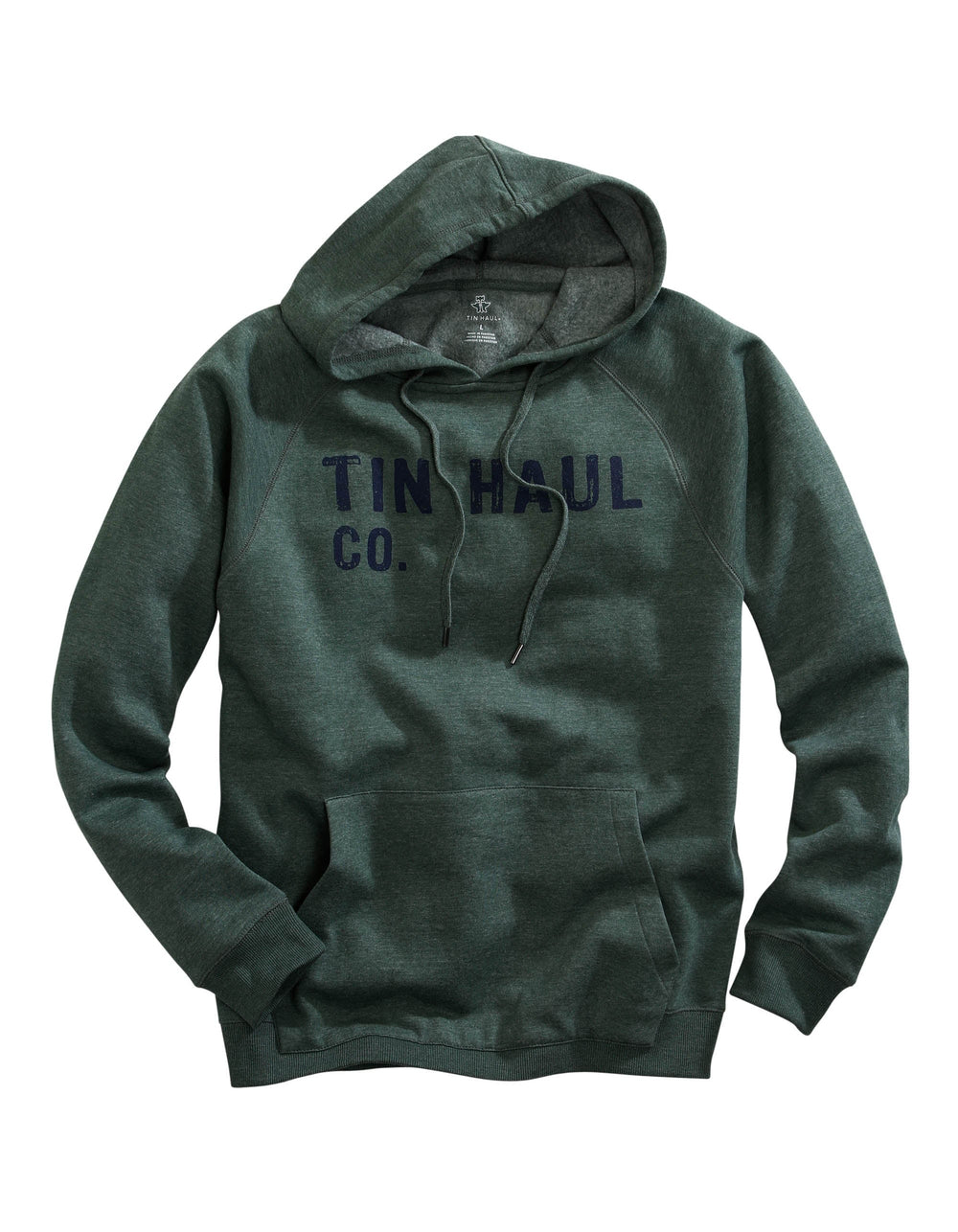 Tin Haul MENS TIN HAUL FADED SCREEN PRINT GREEN SWEATSHIRT