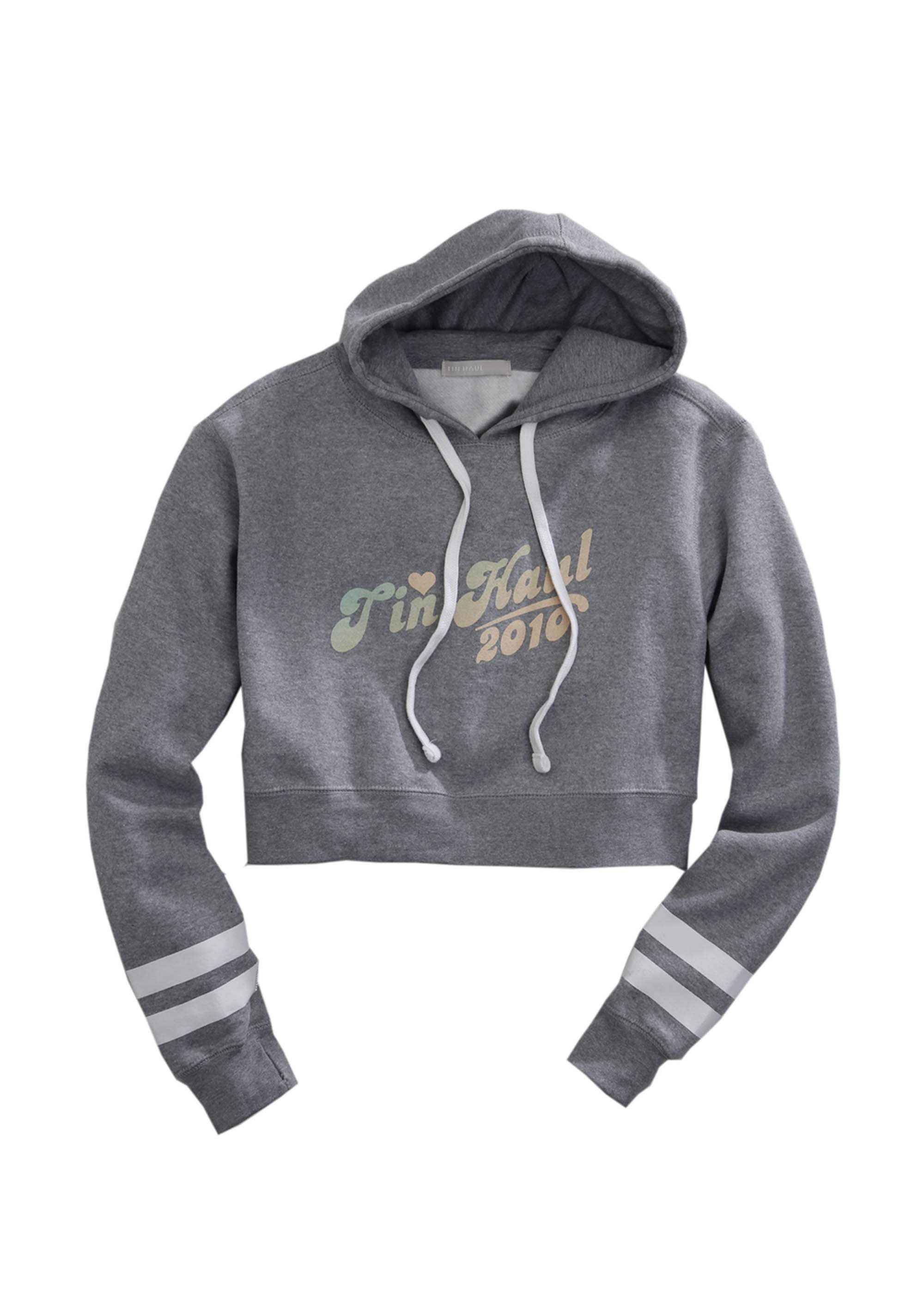 Tin Haul WOMENS KNIT TIN HAUL BUBBLE LETTERS WITH HEART SWEATSHIRT - Tin Haul - Flyclothing LLC