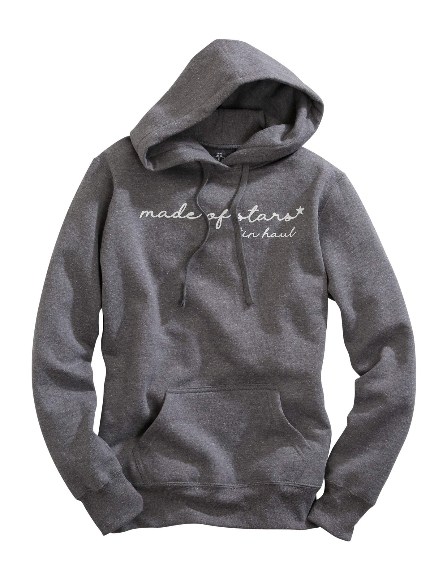 Tin Haul WOMENS TIN HAUL MADE OF STARS PRINT GREY SWEATSHIRT - Tin Haul - Flyclothing LLC