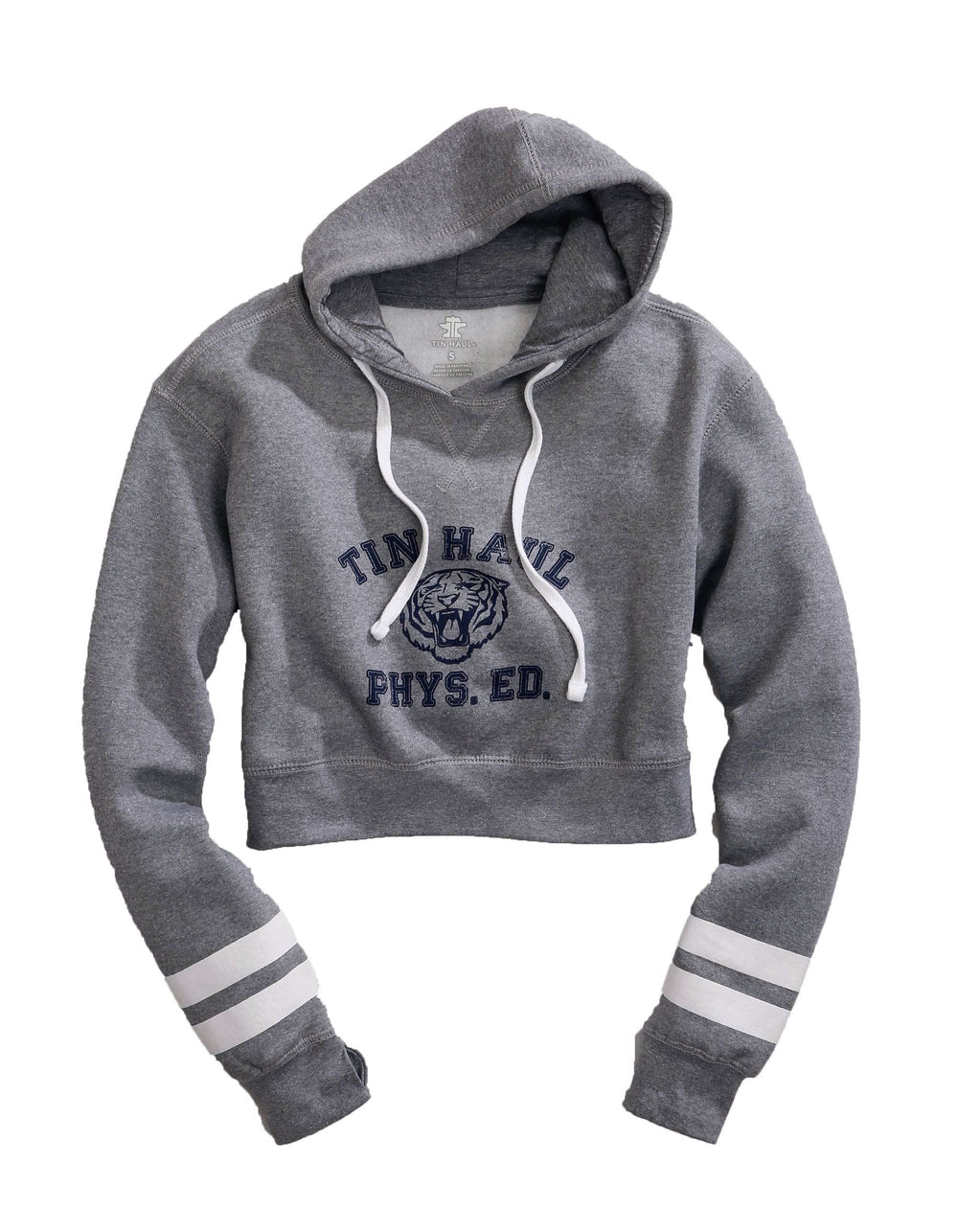 Tin Haul WOMENS KNIT TIN HAUL PHYS ED TIGER SCREEN PRINT SWEATSHIRT - Tin Haul - Flyclothing LLC