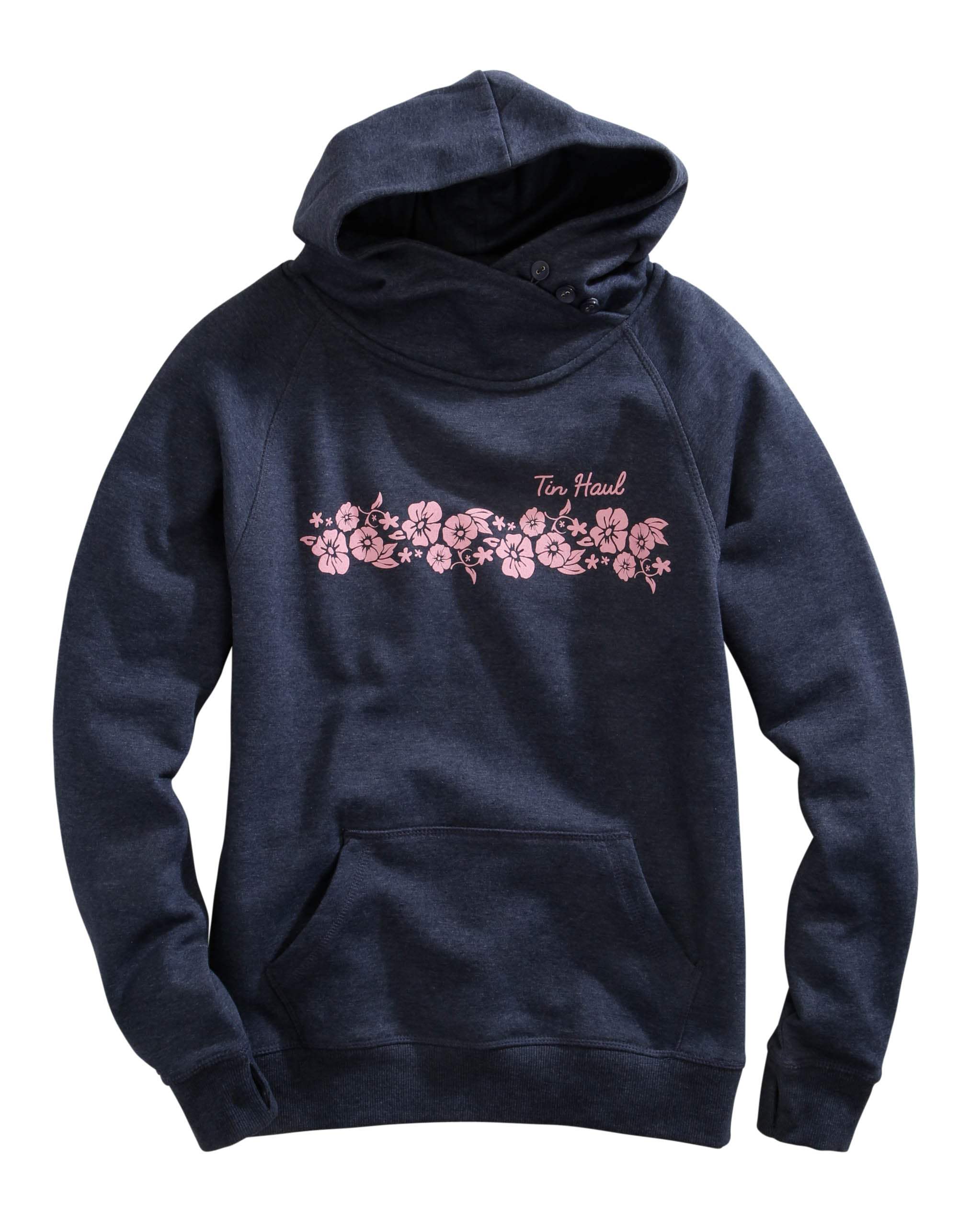 Tin Haul WOMENS KNIT TIN HAUL FLORAL SCREEN PRINT SWEATSHIRT - Tin Haul - Flyclothing LLC