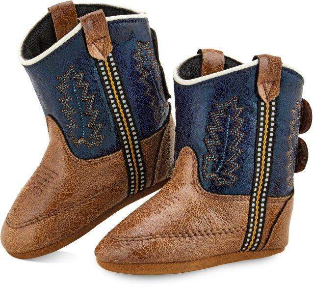 Old West Tan canyon blue crackle Poppet - Old West - Flyclothing LLC