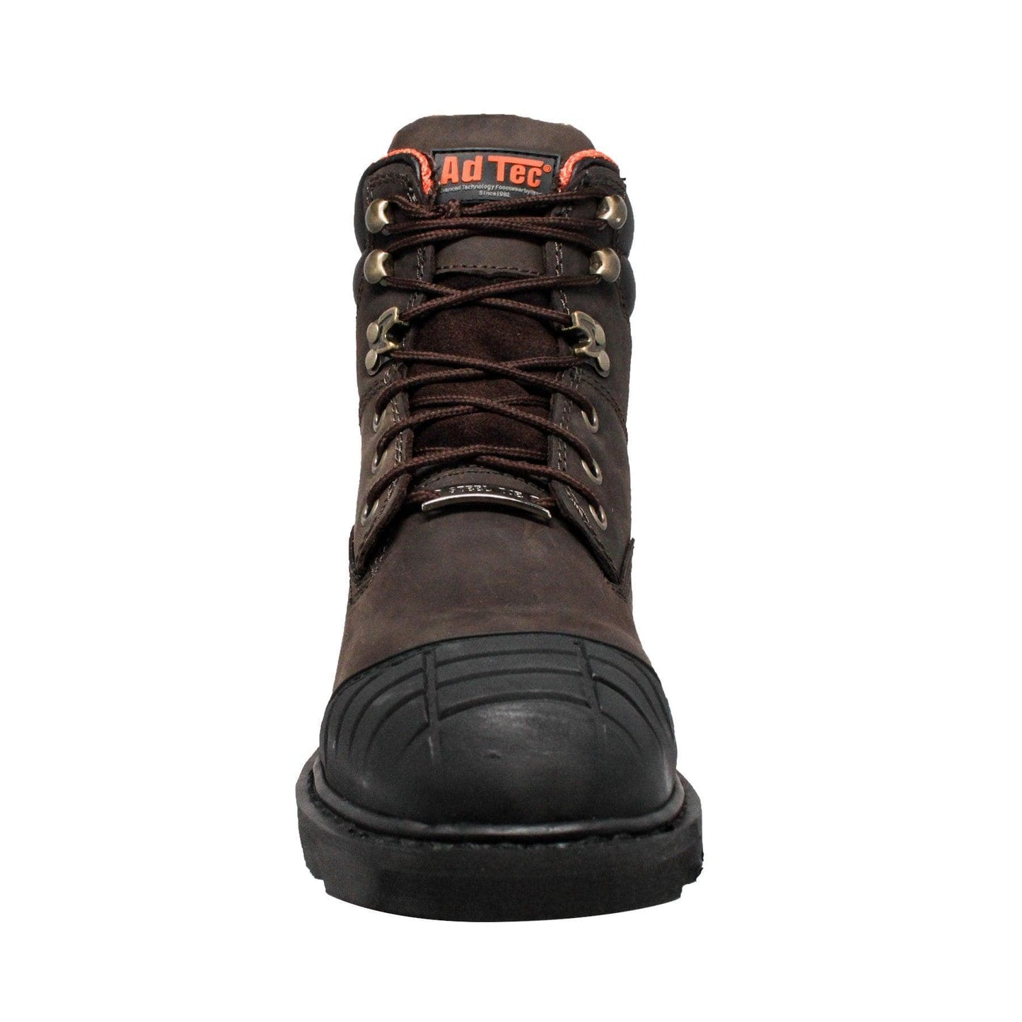 Men's 6" Steel Toe Work Boot Brown - AdTec - Flyclothing LLC