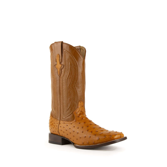 Ferrini USA Colt - Men's Full Quill Ostrich Men's Boots - Ferrini USA