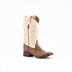 Ferrini USA Colt - Men's Full Quill Ostrich Men's Boots - Ferrini USA
