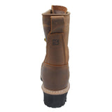 AdTec Men's 8" Composite Toe Waterproof Logger Brown - AdTec