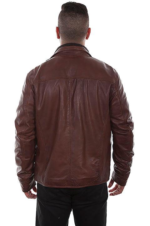 Scully ANTIQUE BROWN ZIPOUT COLLAR JACKET - Flyclothing LLC