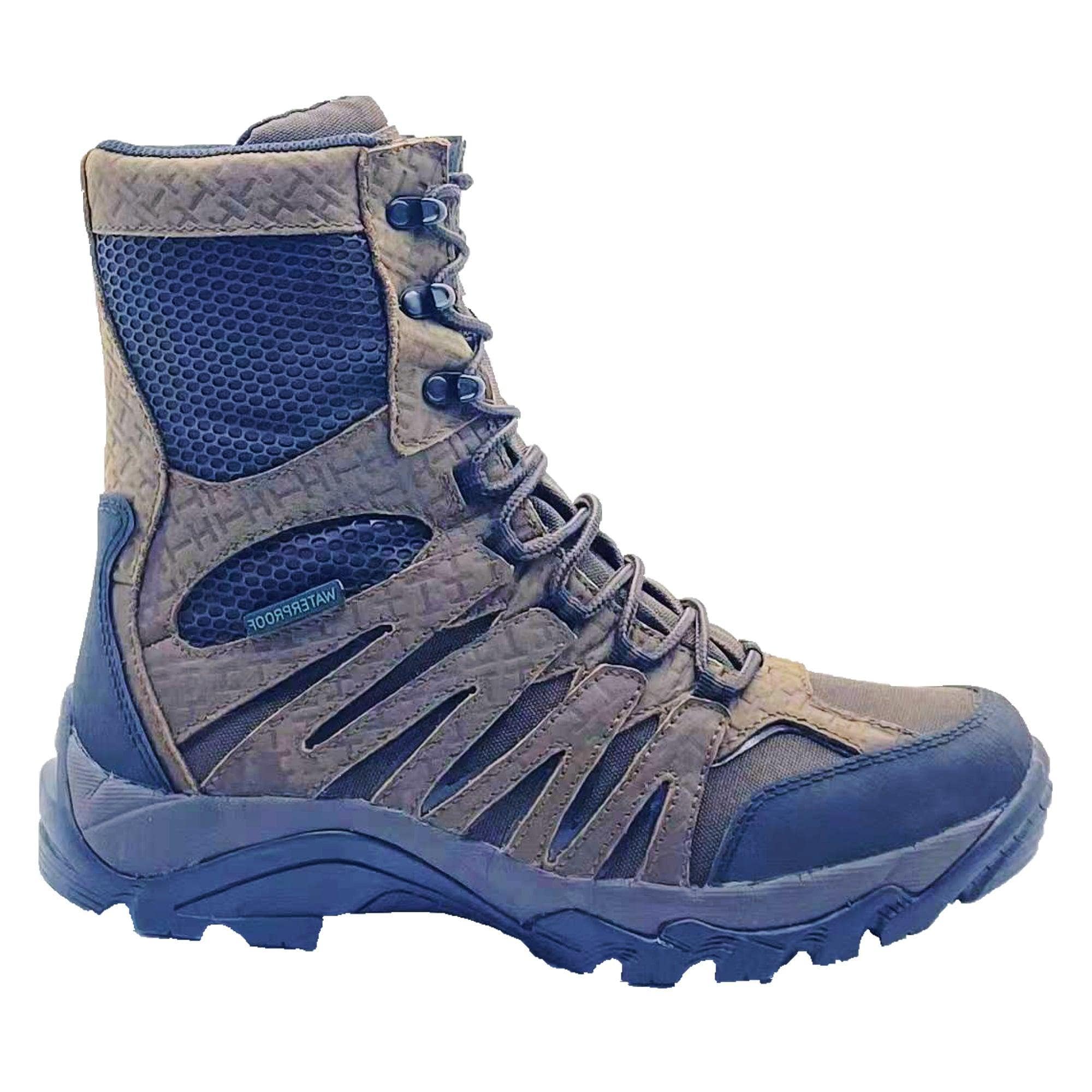 AdTec Men's 8" Waterproof Side Zipper Hunting Boot Brown - AdTec - Flyclothing LLC