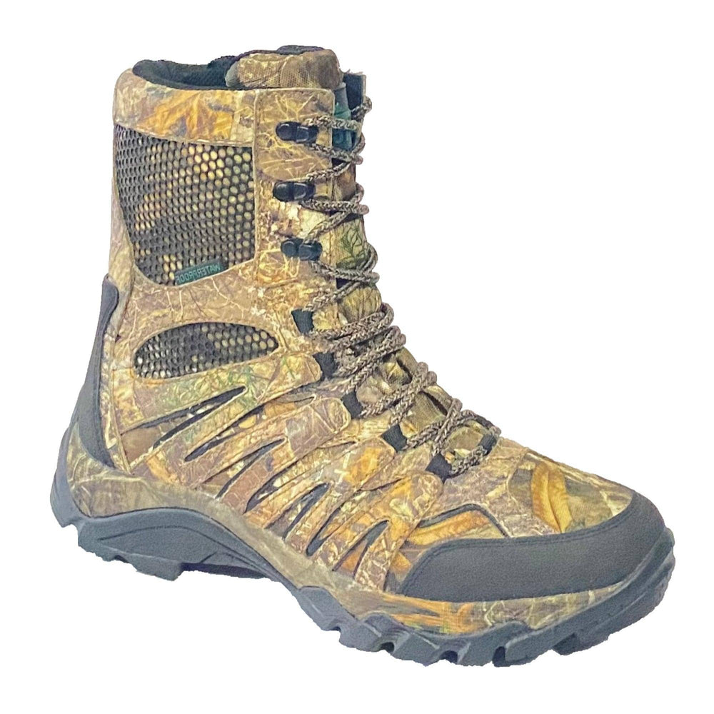 AdTec Men's 8" Waterproof Side Zipper Hunting Boot Camo - AdTec