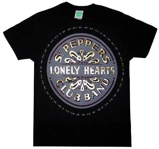 The Beatles Sgt Pepper Golden Seal T-shirt - Flyclothing LLC