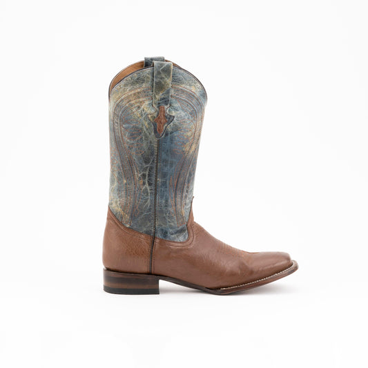 Ferrini USA Morgan - Men's Smooth Ostrich Men's Boots - Ferrini USA