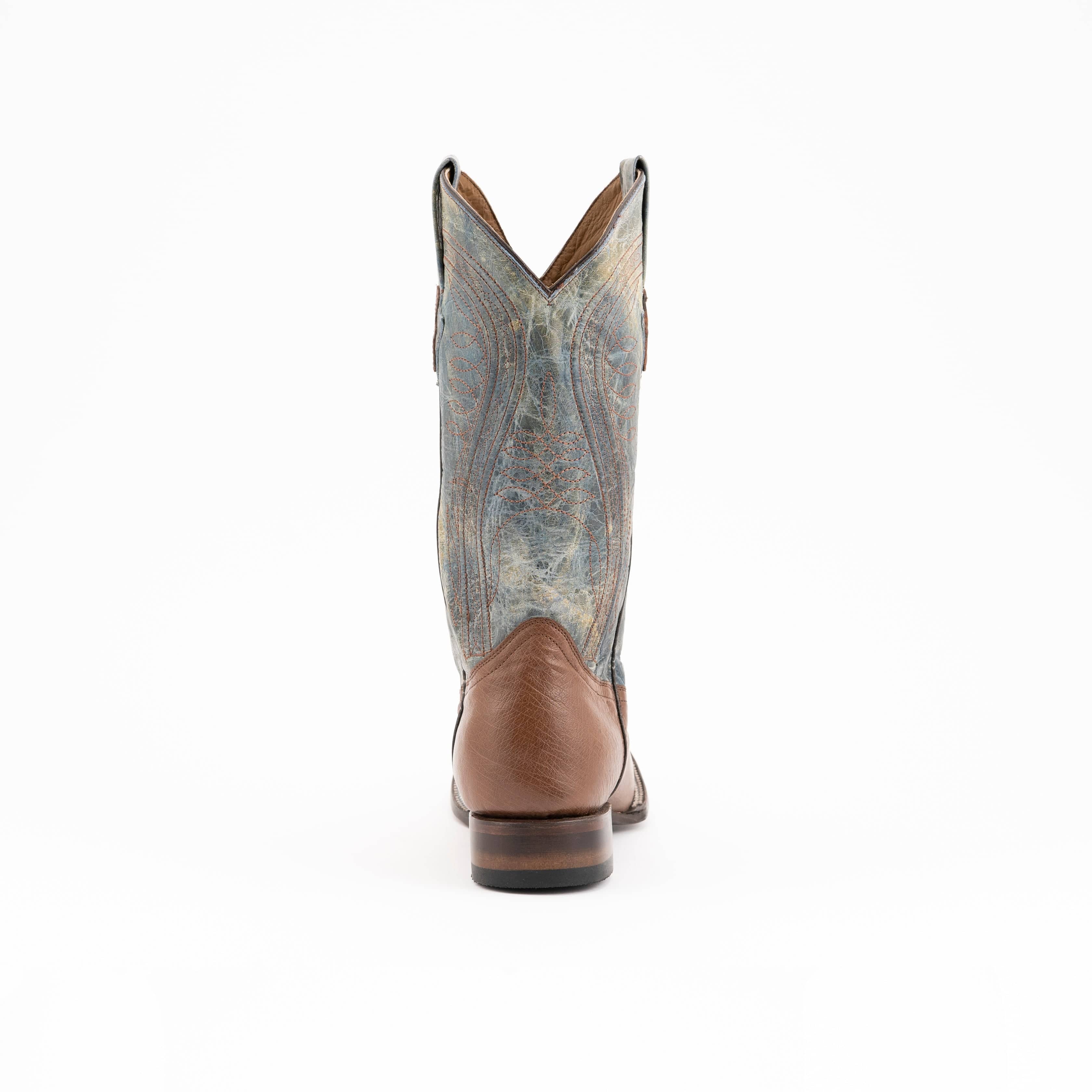 Ferrini USA Morgan - Men's Smooth Ostrich Men's Boots - Ferrini USA