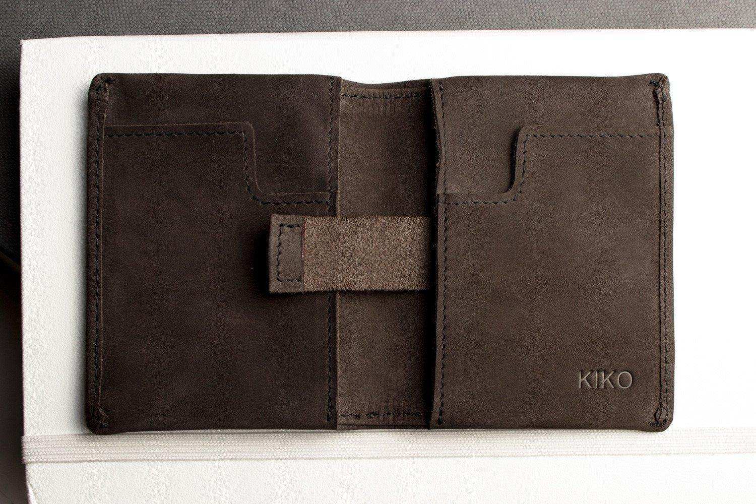 Kiko Leather Slim Bifold Wallet - Kiko - Flyclothing LLC