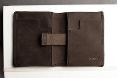 Kiko Leather Slim Bifold Wallet - Kiko
