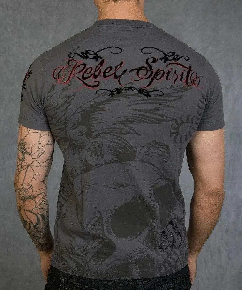 Rebel Spirit Short Sleeve Knit Shirt XXL - Rebel Spirit Clothing - Flyclothing LLC