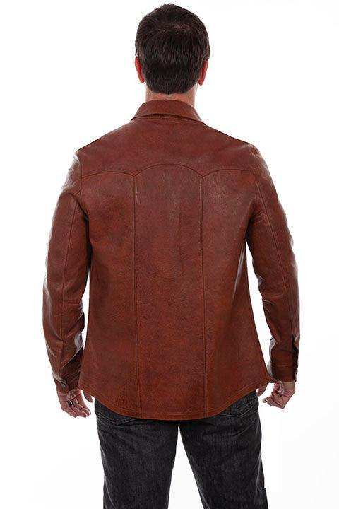 Scully COGNAC MEN'S JACKET - Scully Leather - Flyclothing LLC
