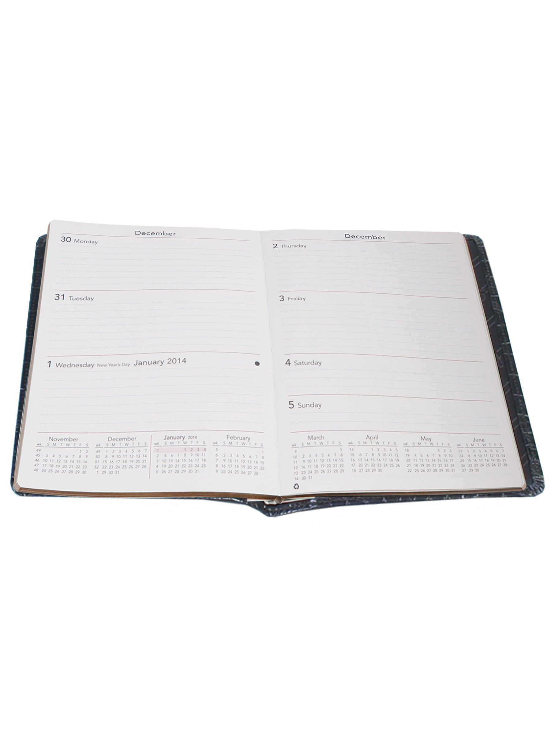Scully BLACK DESK SIZE PHONE/ADDRESS - Scully Leather