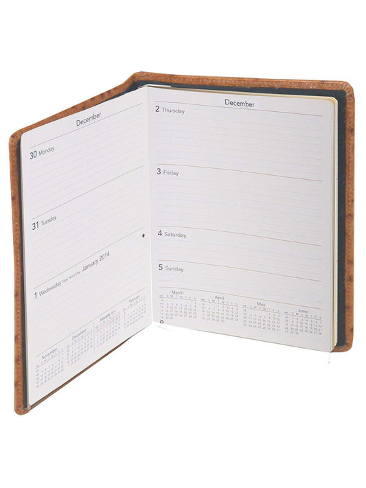 Scully ANT. BRN DESK SIZE PHONE/ADDRESS - Scully Leather - Flyclothing LLC