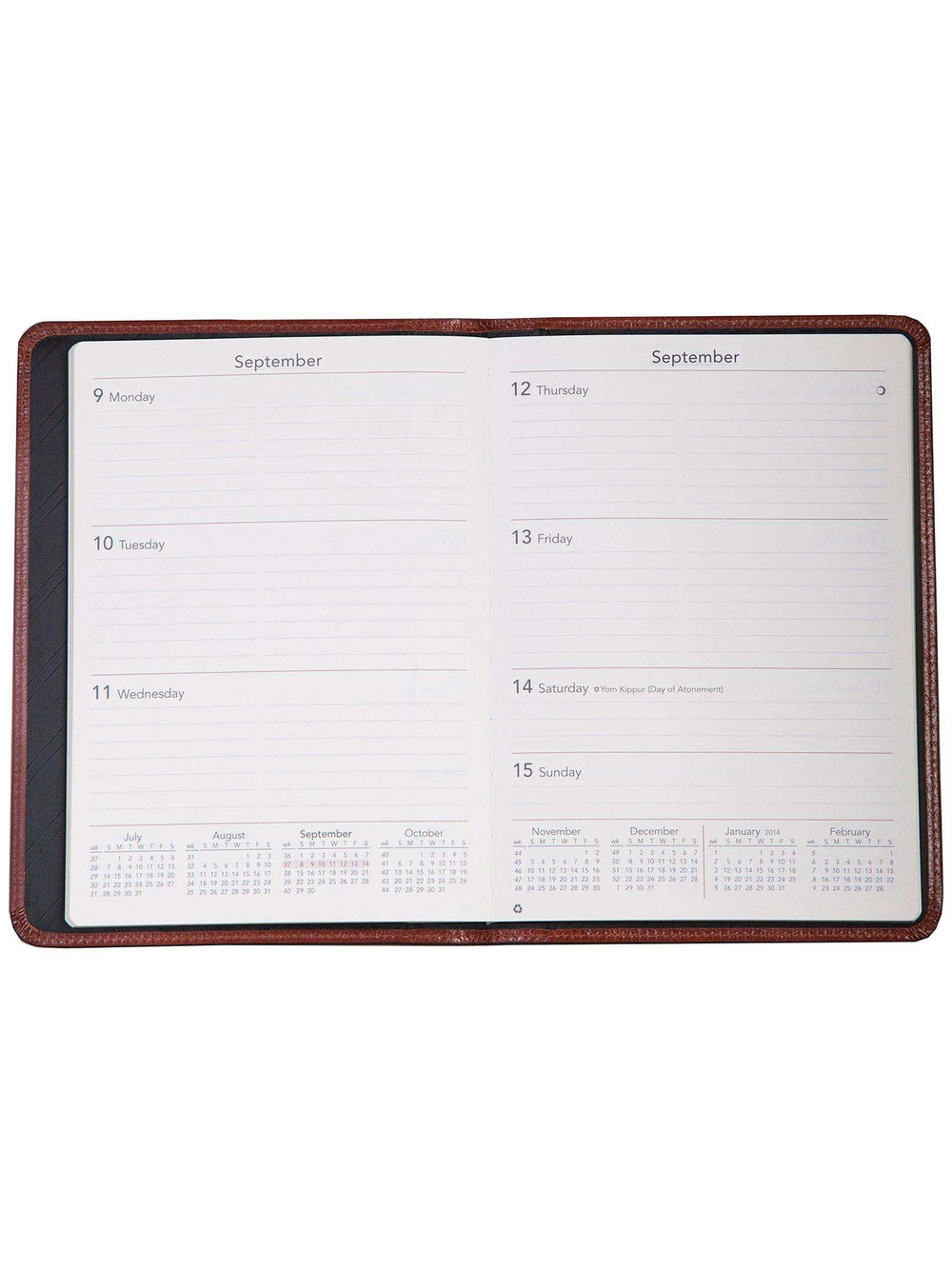 Scully CHOCOLATE RULED MANUSCRIPT - Scully Leather - Flyclothing LLC