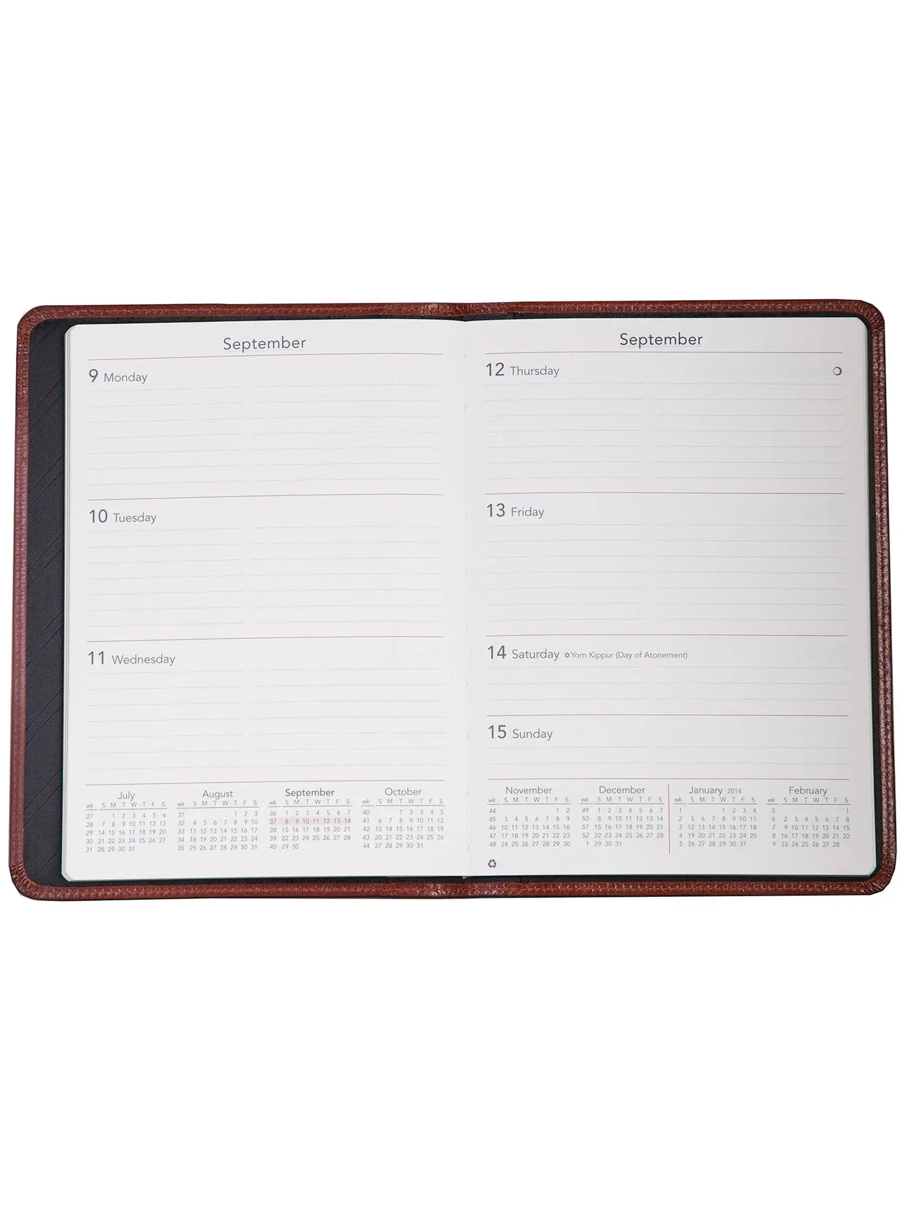 Scully CHOCOLATE DESK SIZE PHONE/ADDRESS - Scully Leather - Flyclothing LLC