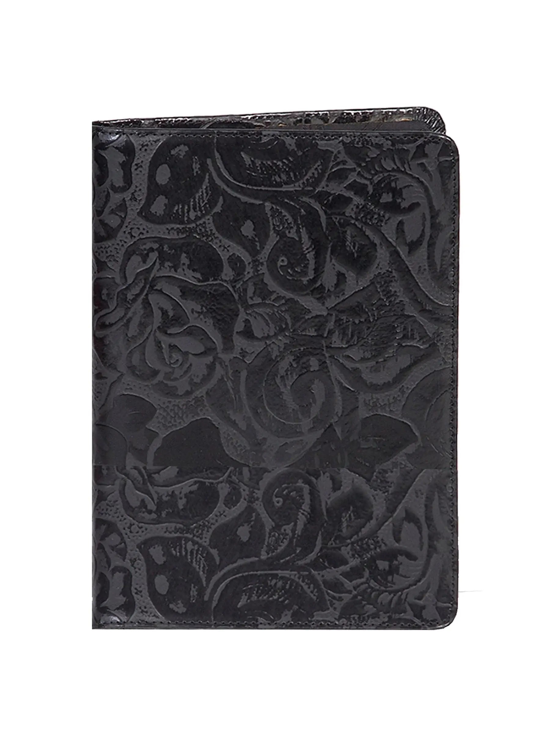 Scully Leather Black New Tooled Leather Blank Manuscript - Scully Leather - Flyclothing LLC