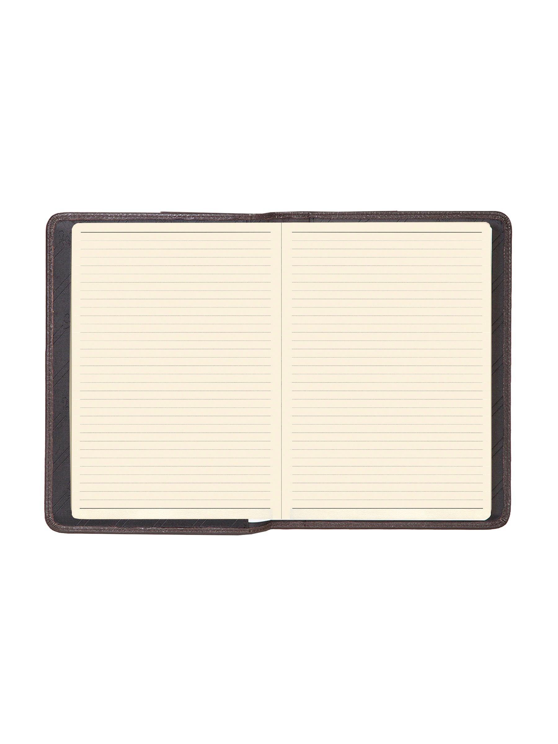 Scully CHOCOLATE RULED JOURNAL - Scully Leather