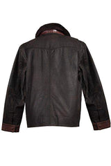Scully BROWN CANVAS W/LEATHER TRIM - Scully Leather - Flyclothing LLC