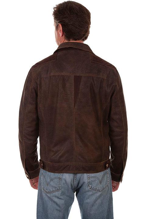 Scully CHOCOLATE SUEDE W/LEATHER TRIM - Flyclothing LLC